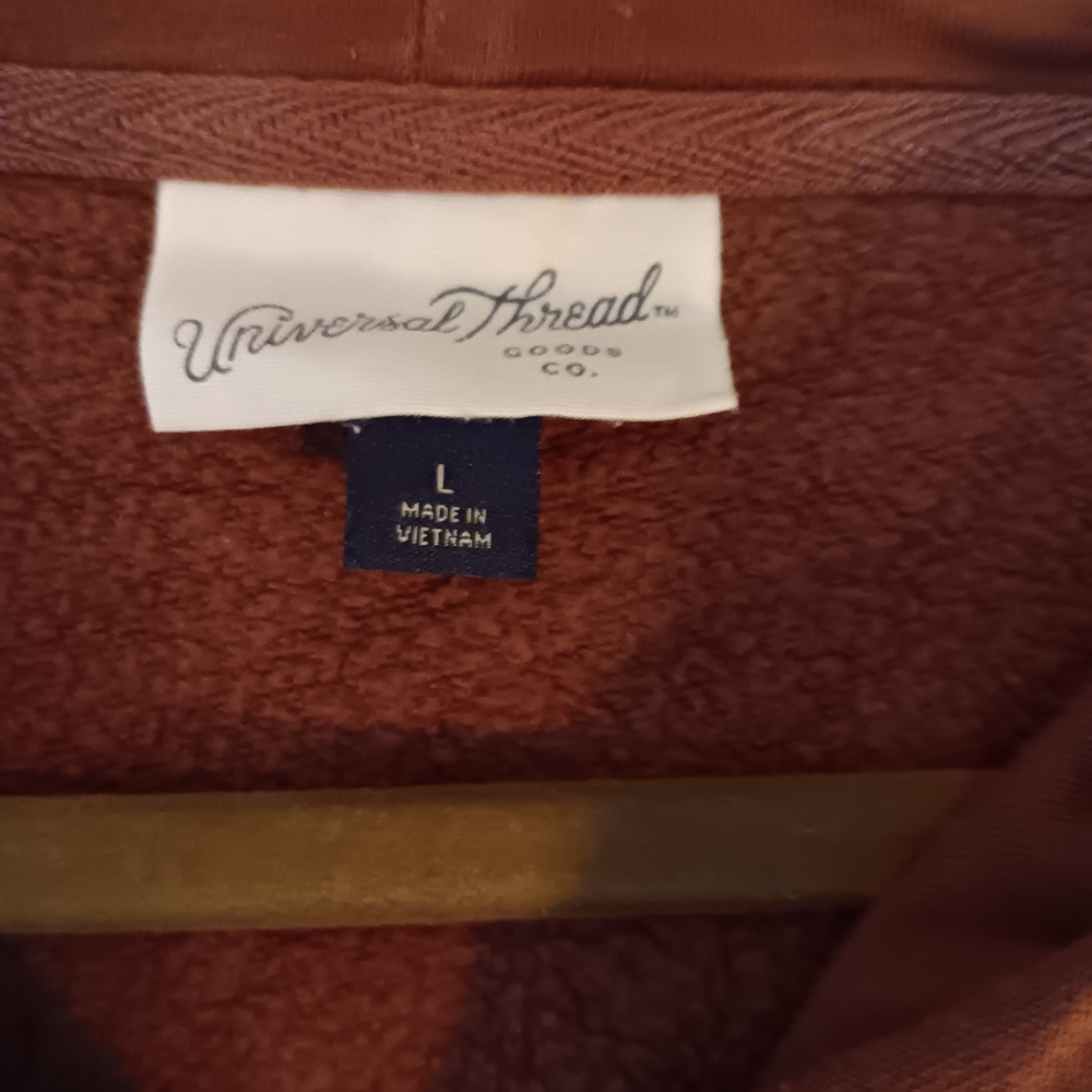 Universal Thread Rust Zip-Up Jacket - Picture 3 of 4